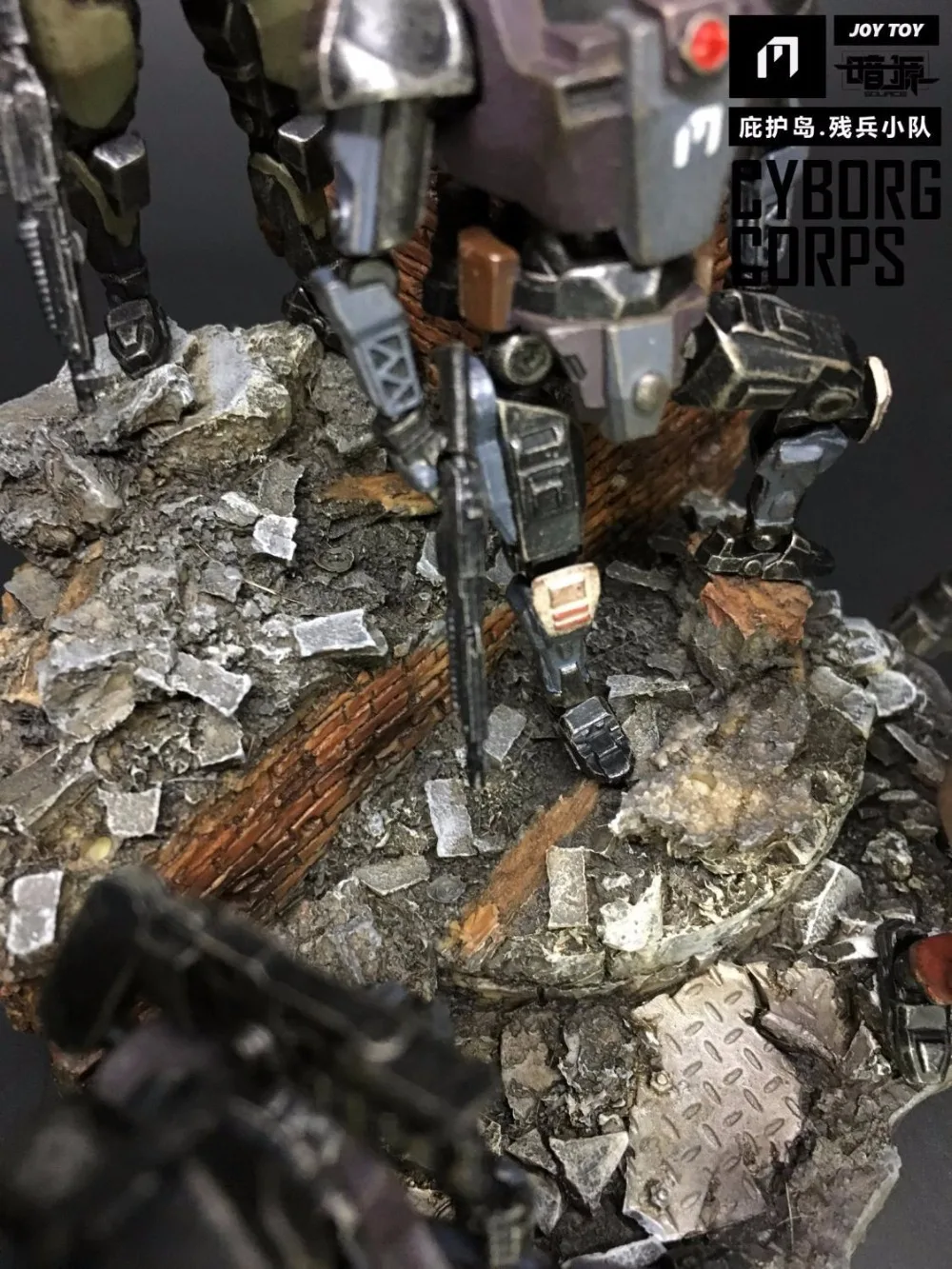 JOY TOY 1:25 фигурка киборг корпус военный платот праздник/День рождения Подарочная