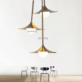 

nordic creative pendant lights Italian designer Postmodern Personality Living Room hanging lamp Cafe Restaurant de Horn Lighting