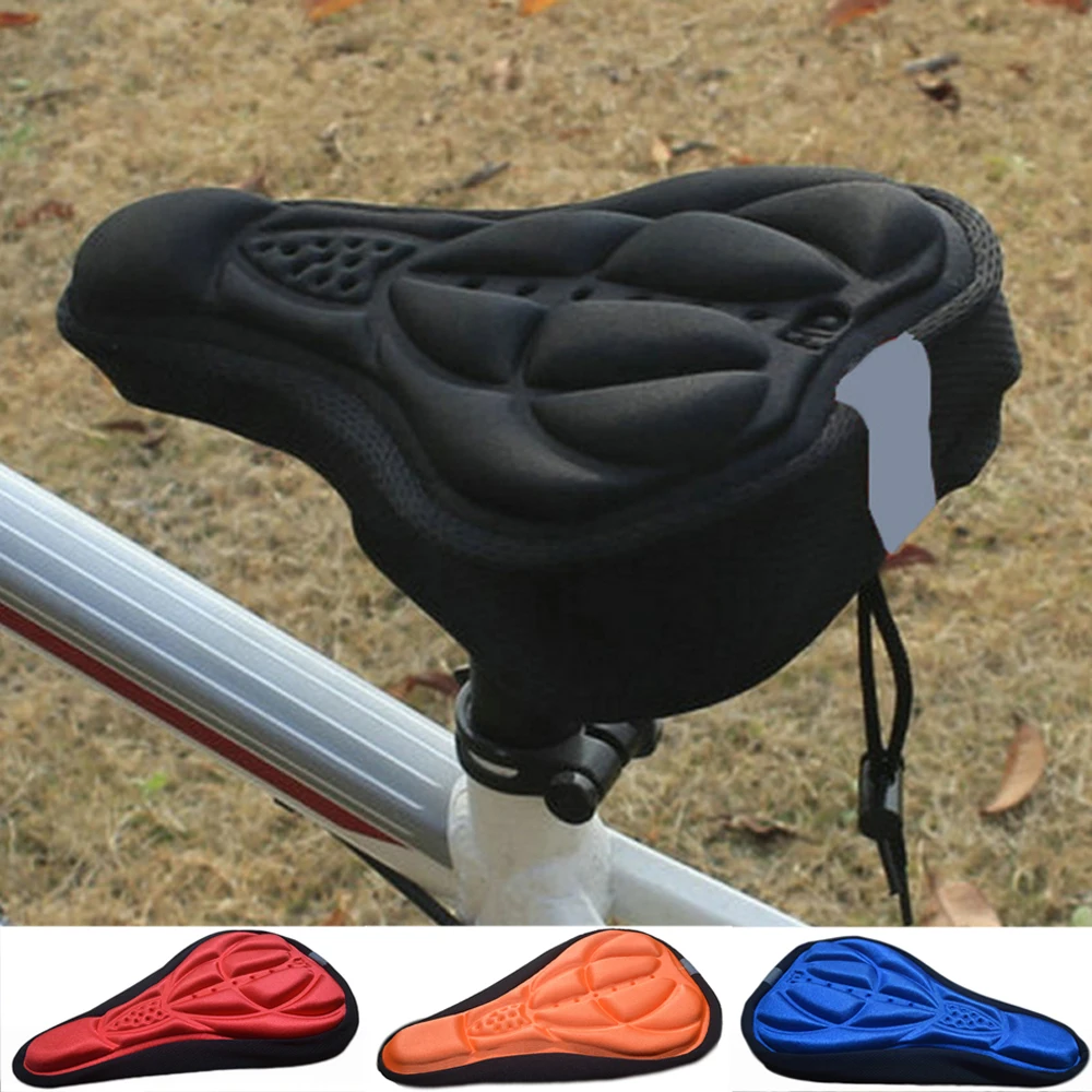 1 Piece Cycling Riding Bike Back Seat Cushion Thick Sponge MTB Bike