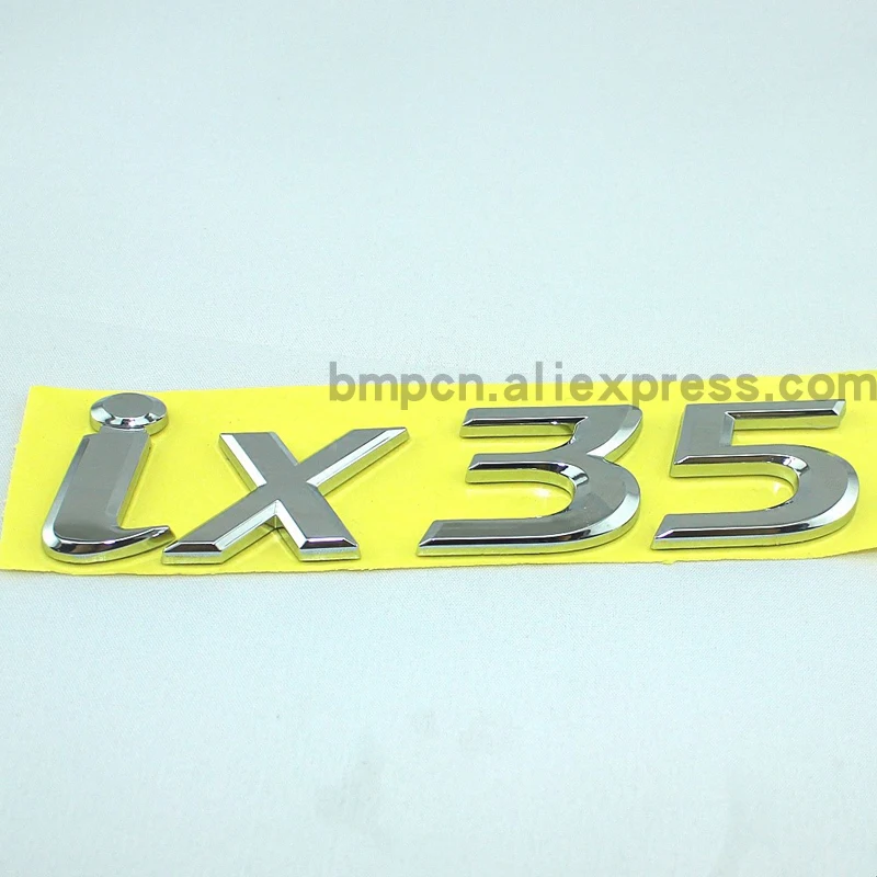 Для ix35 TUCSON IX эмблема заднего багажника автомобиля ABS лучшая хромированная