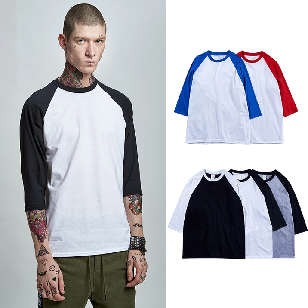 

2018 New Hip Hop T Shirt Men Slim Fit Solid Color fitness Casual Tops 100% Cotton Half Sleeve Comfortable High Quality Plus Size