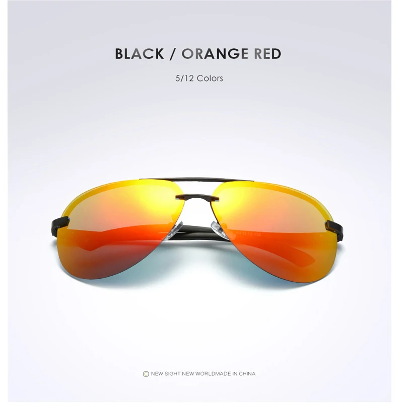 DEARMILIU, оправа из сплава, классические мужские солнцезащитные очки для вождения, поляризационные зеркальные очки, авиационные солнцезащитные очки для женщин A143