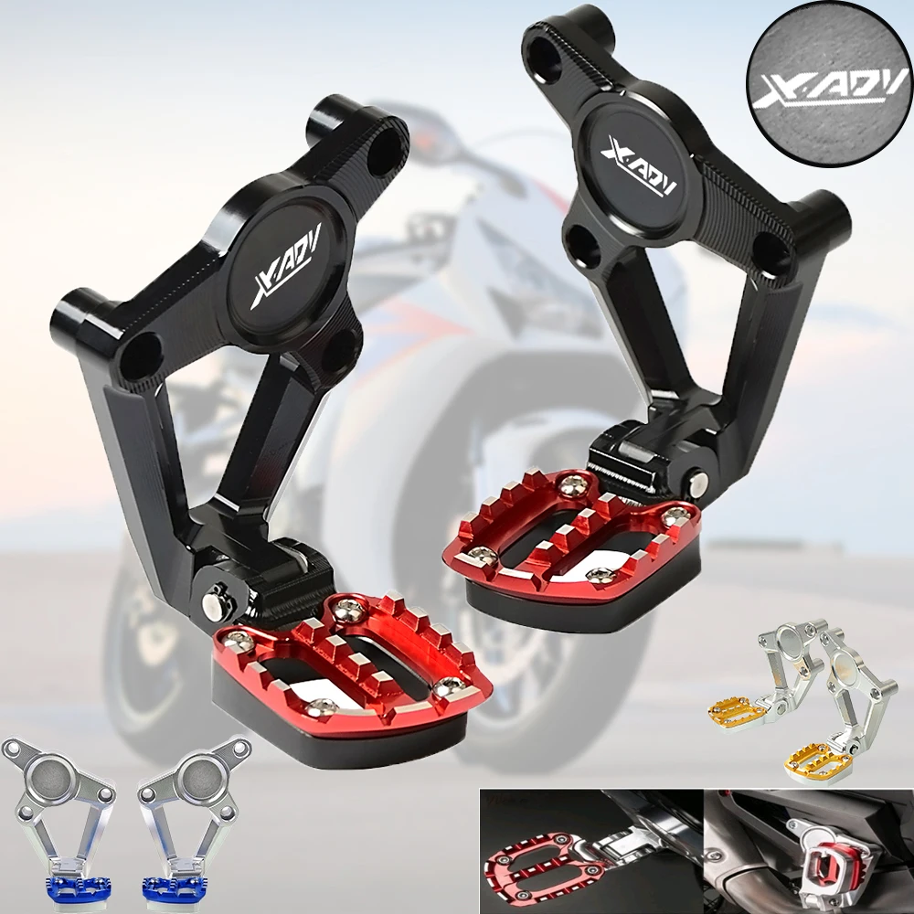 X-ADV CNC Motorcycle Footrest Passenger For HONDA XADV X ADV xadv 2017 2018 Folding Rear Footrest Foot Pegs foot Passenger Rear цена X-ADV CNC Motorcycle Footrest Passenger For HONDA XADV X ADV xadv 2017 2018 Folding Rear Footrest Foot Pegs foot Passenger Rear цены онлайн