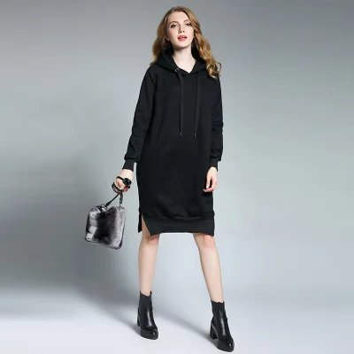 long sweatshirt dress plus size