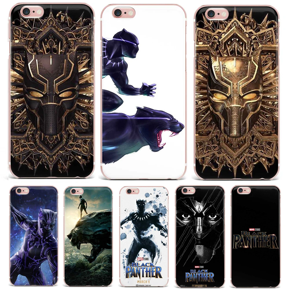 Hot Screening Movie Black Panther Soft TPU Clear Phone Case For Huawei P8 P10 Plus P9 Lite Silicone Back Cover Cute | Мобильные