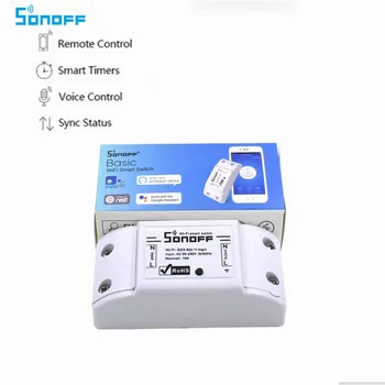 

SONOFF 10pcs Wifi Wireless Switch Remote Control Smart Automation Relay Module light switch for for ios Android phone