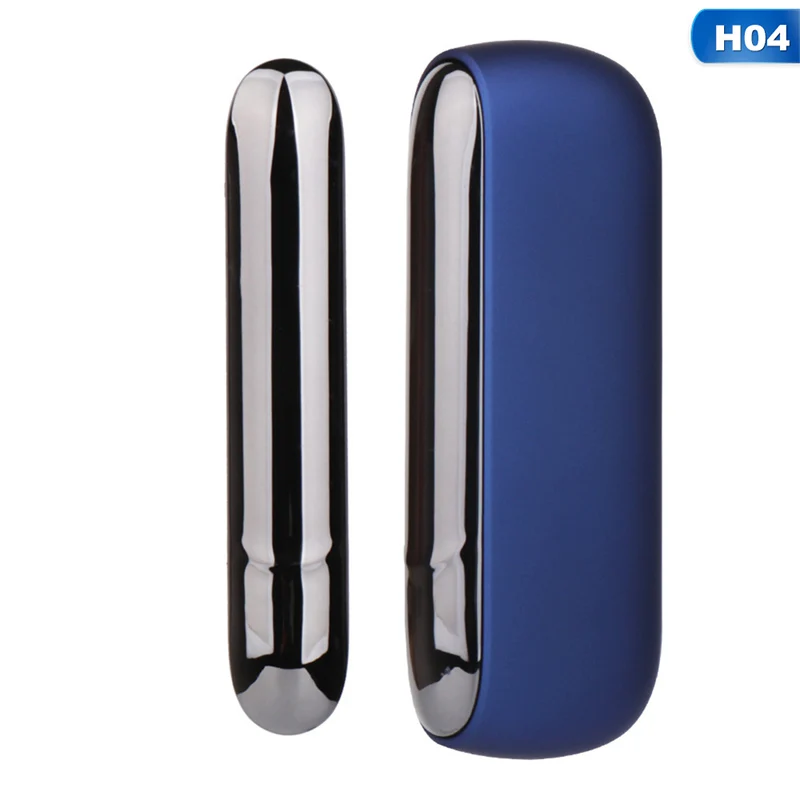 Стиль черный красный синий фиолетовый боковая крышка Магнитная дверная крышка аксессуары для электронной сигареты сменный Внешний чехол для IQOS 3,0