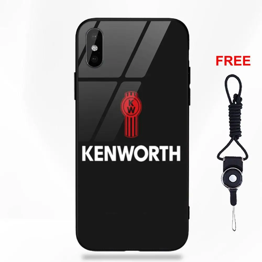 Vvcqod известный автомобиль грузовик kenworth Логотип для Apple iPhone 5 5C 5S SE 6 6S 7 8 Plus X XS Max XR