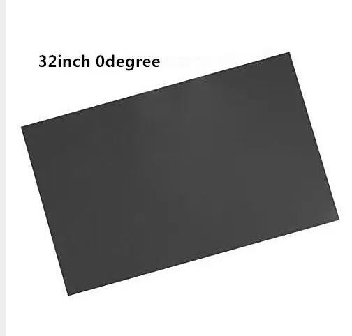 

50pcs 32inch Wide lcd polarizer film sheet for 32 inch wide screen,0 degree glossy polarizing film