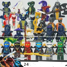 120 шт. фильм Ллойд Кай Джей Коул Nya Zane WU комплект игрушки Совместимые fig строительные блоки Дети