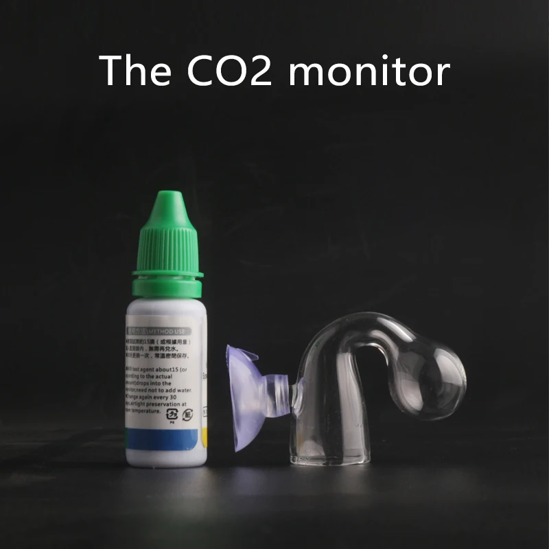 

wyin Aquarium CO2 Indicator Solution Fish Tank Liquid Test PH Long-term Monitor CO2 Bubble Counter For Plant ADA quality