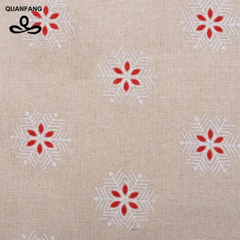 

QUANFANG Cotton Linen Fabric For Handmade Hometextile Fabrics Cloth Sofa Curtain Bags Cushion Furniture Cover Meter 100x145cm