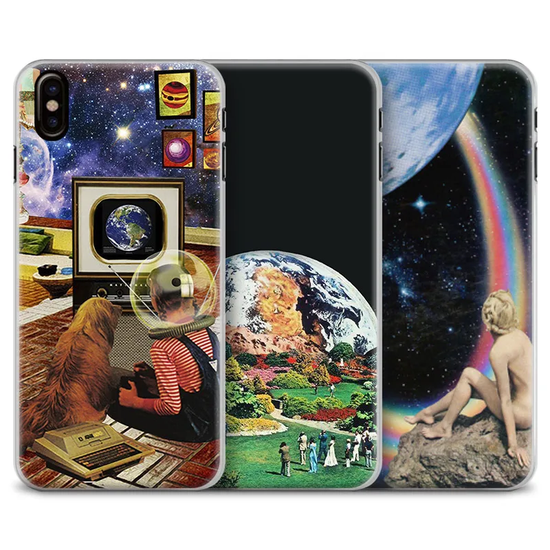 

Thetic collage Aesthetic hippie Phone Case Cover Shell For Apple iPhone 5 5s Se 6 6Plus 6s 6sPlus 7 7Plus 8 8Plus X