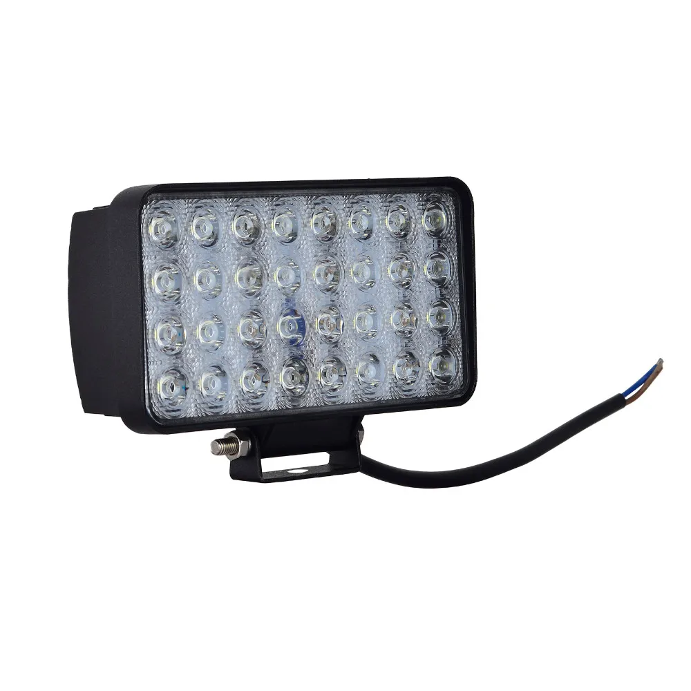 

10PCS GERUITE 96W LED Spotlight Car Rectang Lights For Truck SUV Boating Hunting Fishing Waterproof Work Light Car SpotLights