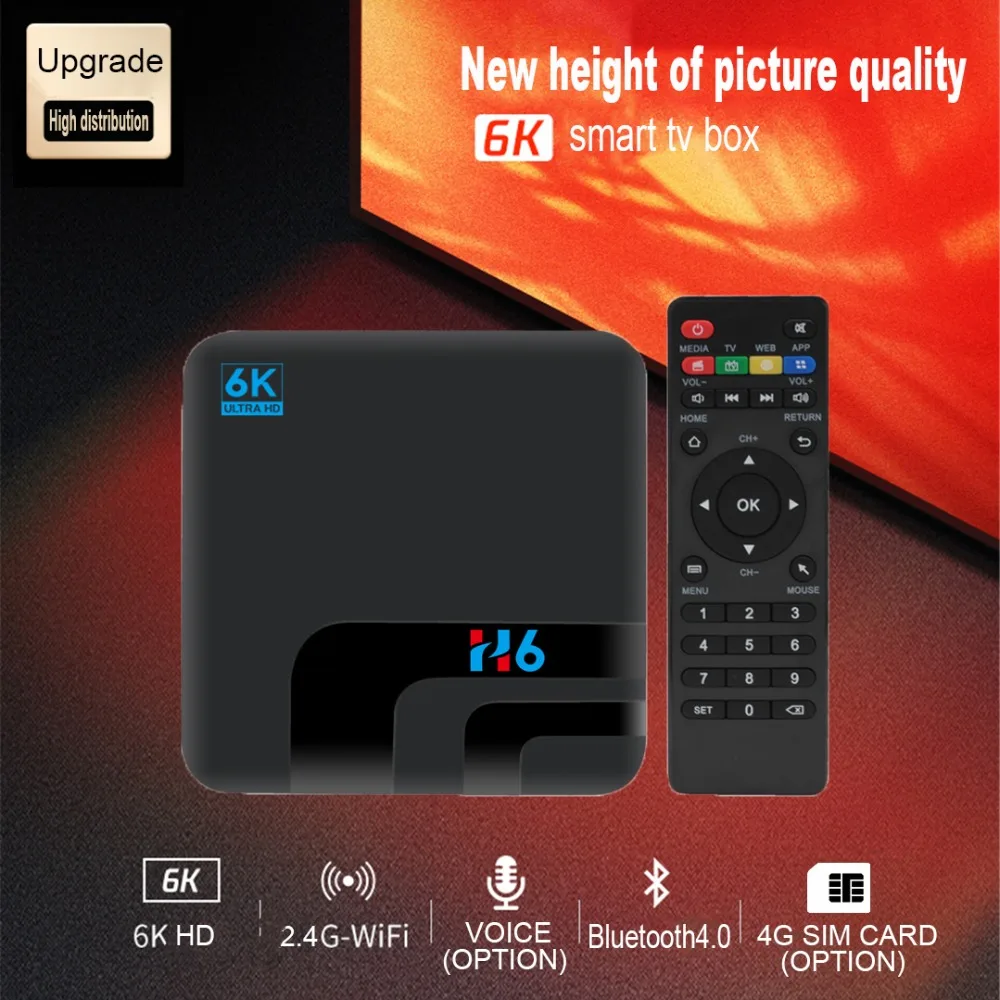 

HK1 play Smart TV BOX 4K 3D Android 9.0 Amlogic S905X2 Quad Core ARM Google Player 4G 64G 2.4G/5G Wifi Set Top Box TV Receiver