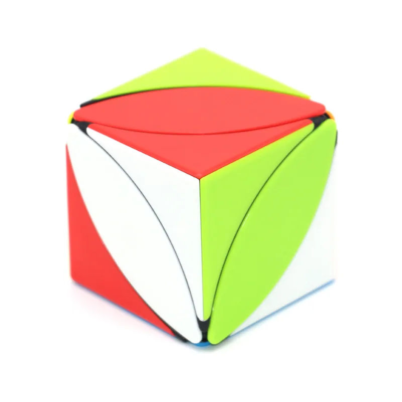 QiYi Mofangge головоломка Ivy Cube лист Скорость куб странной формы извилистые, Магический кубик, fanxin Zcube дьявольские глаза версия собаки версия без залипаний