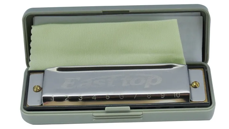 Easttop 10 отверстий гармоника Bluetooth C Key Woodwind музыкальный инструмент диатоническая