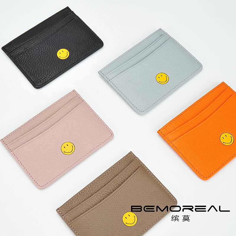 Bemoreal из натуральной кожи кошелек женский держатель для карт овечьей высокого