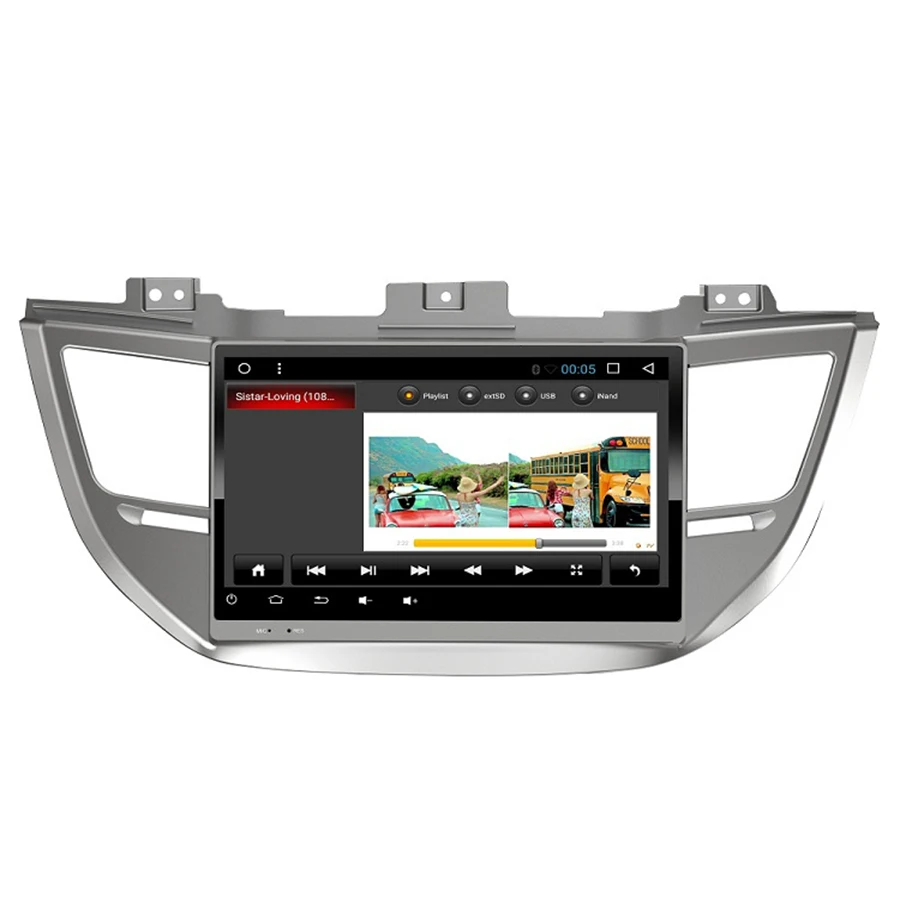 Excellent Asvegen Quad Core Android 7.1 Car Multimedia Player GPS Navigation For Hyundai Verna 2016-2017 with Bluetooth Wifi Radio Map 2