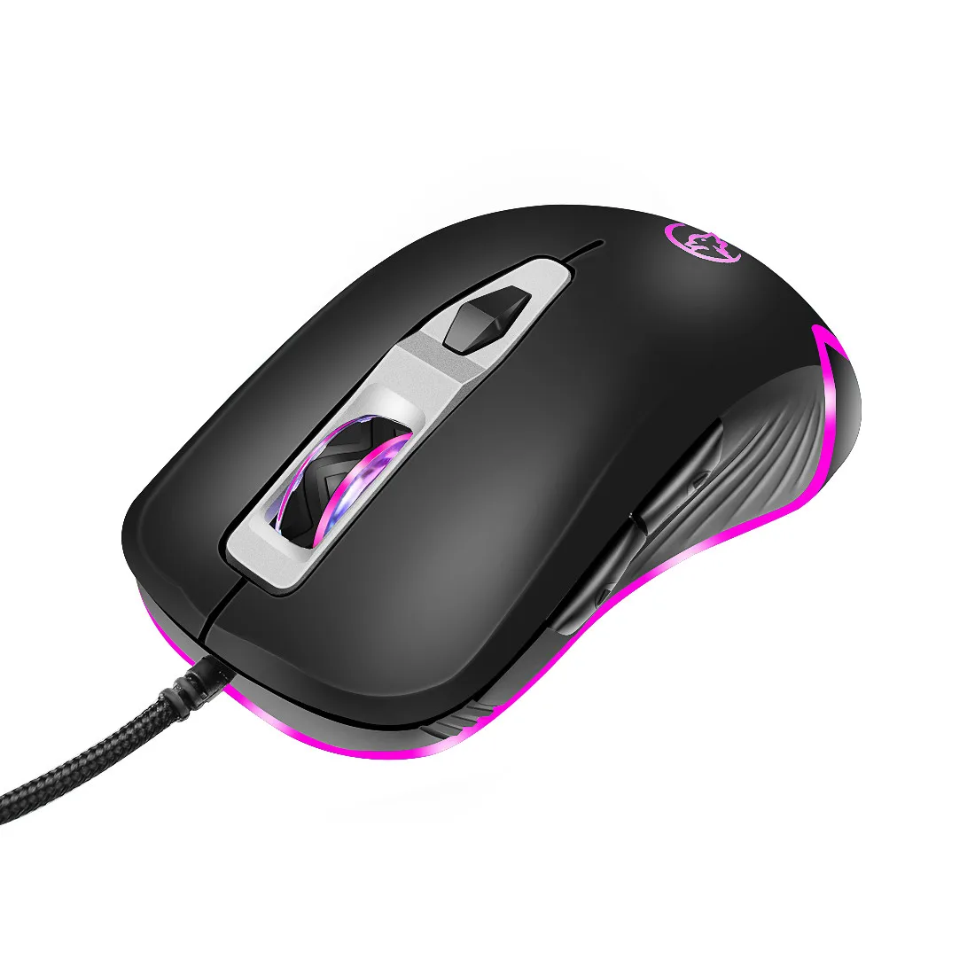 Цветной трещины светодиодный подсветкой USB Проводная Радужная игровая клавиатура+ мышь игровая мышь и клавиатура Комплект для домашнего офиса