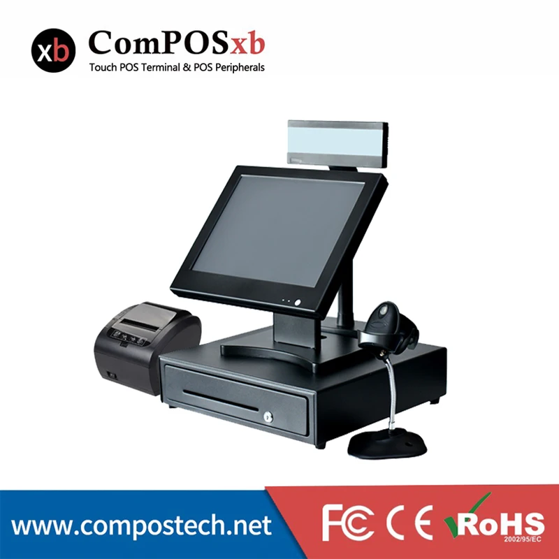 Cheap 15'' hot pos system retail pos terminal point of sale pos equipment/newest pos machine with printer Cash drawer Cheap 15'' hot pos system retail pos terminal point of sale pos equipment/newest pos machine with printer Cash drawer