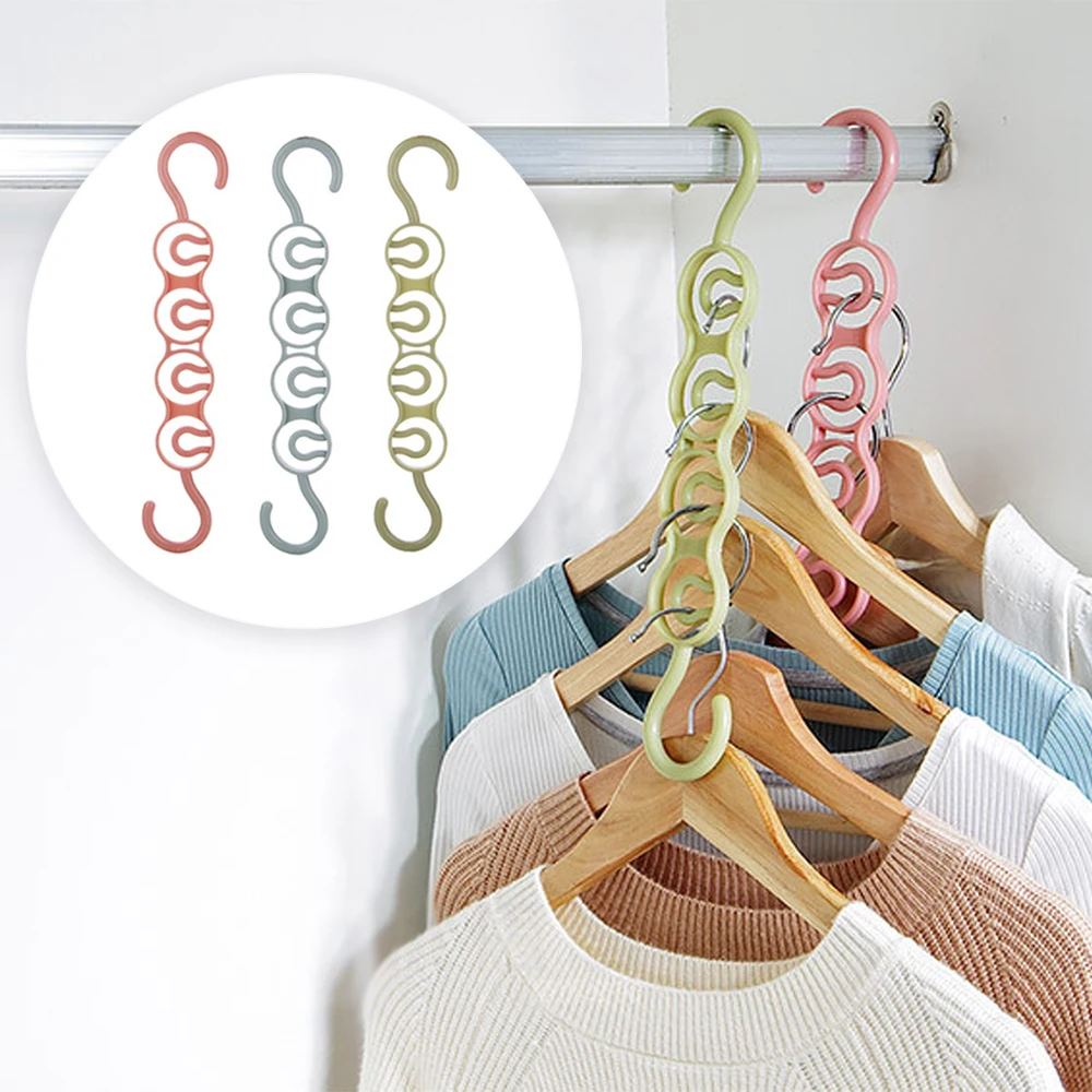 

Hoomall Plastic Storage Rack Organizer Multilayer Windproof Holder Rack Fixed Holder Buckle Home Anti-Slip Clothes Hanger