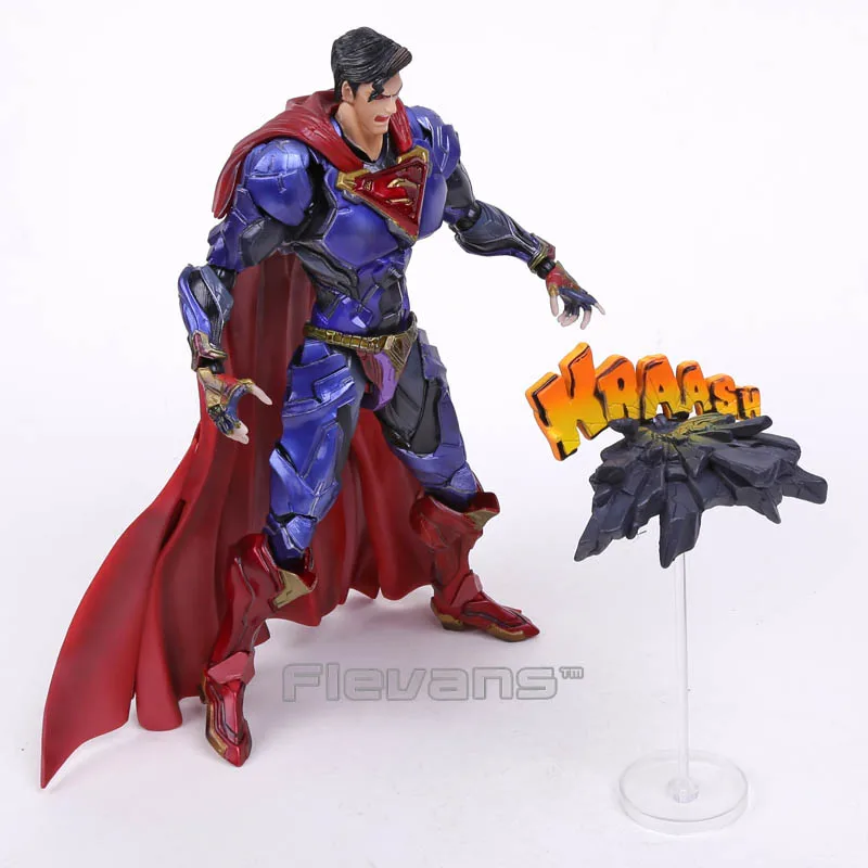  Play Arts KAI DC COMICS NO.6 SUPERMAN PVC Action Figure Collectible Model Toy 26cm