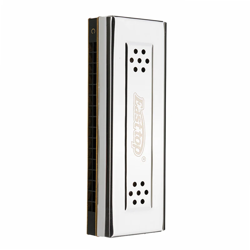 EASTTOP T16-2 16 Holes Harmonica with Two Sides Two Tunes C G Key