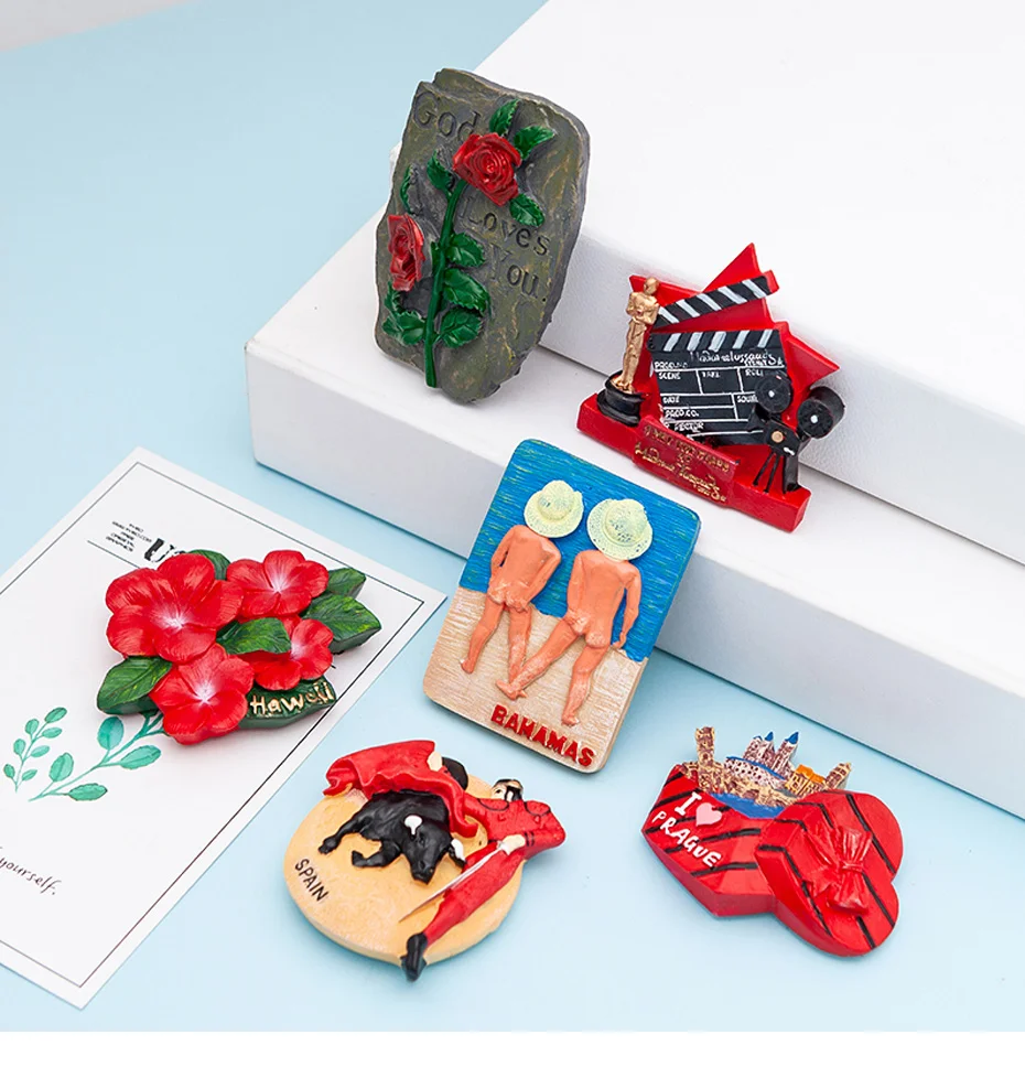 Hawaiian fridge magnet souvenir 01