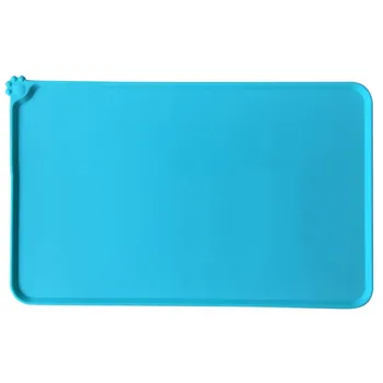 

Useful Pet Supplies Puppy Dogs Cats Feeding Cute Mat Cushion Bed Feeding Water Food Bowl Plate Silicone Tablecloth