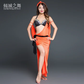 

YC023 Women's Belly Dance Suit Spandex Material Do Not Include Any Accessory Belly Dance Set Dress Belly Dancing