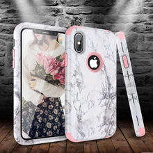 GrandEver Luxury Hard Marble PC Silicone Bumper Case for iPhone 6 6s 7 8 Plus for iPhone 5 SE X 360 Cute Unicorn 3 in 1 Cover GrandEver Luxury Hard Marble PC Silicone Bumper Case for iPhone 6 6s 7 8 Plus for iPhone 5 SE X 360 Cute Unicorn 3 in 1 Cover