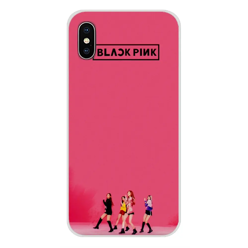 Аксессуары для телефона Чехлы черный розовый BLACKPINK kpop для huawei P Smart Коврики Honor 7A 7C 8C 8X9 P10 P20 Lite Pro Plus - Цвет: images 3