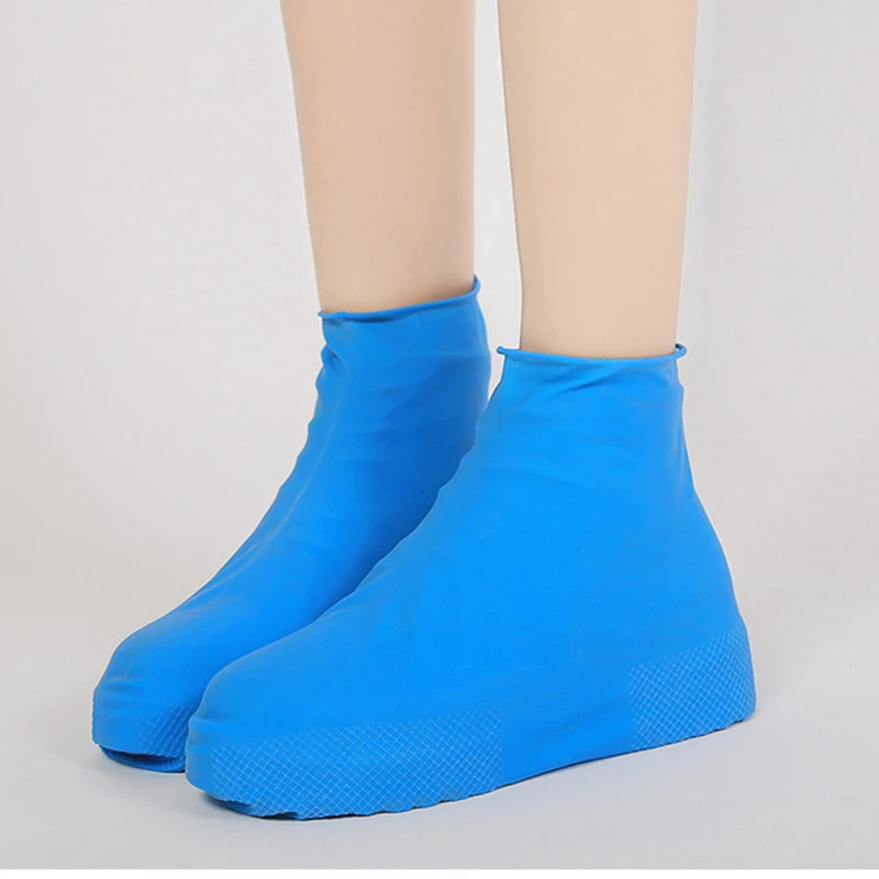 1 Pair Medical Waterproof Boot Covers Plastic Disposable