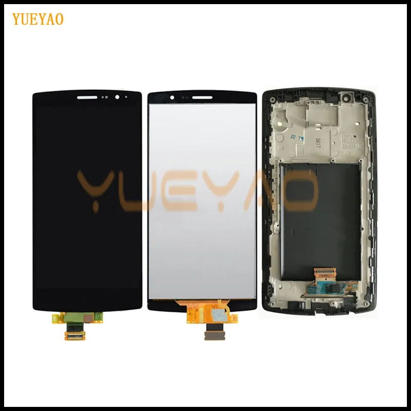 

YUEYAO Single SIM LCD For LG G4 H815 Display LCD Touch Screen with Frame Replacment H810 H811 H815 Screen Display For LG G4