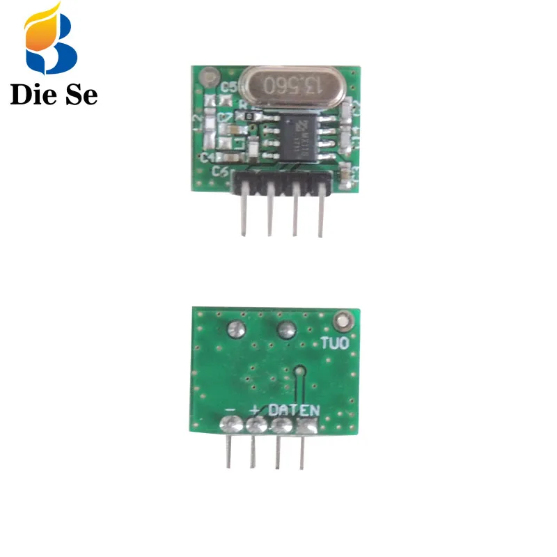 

433mhz RF Wireless Remote control RF transmitter Module Small Size Low Power for remote control adruino DIY Controller