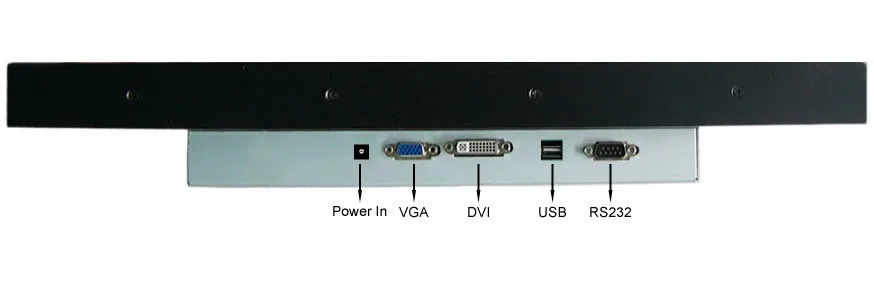 17,3 дюймов открытая рамка lcd проекционный емкостный сенсорный экран монитор с функцией касания 350 cd/m2, разрешение 1920x1080