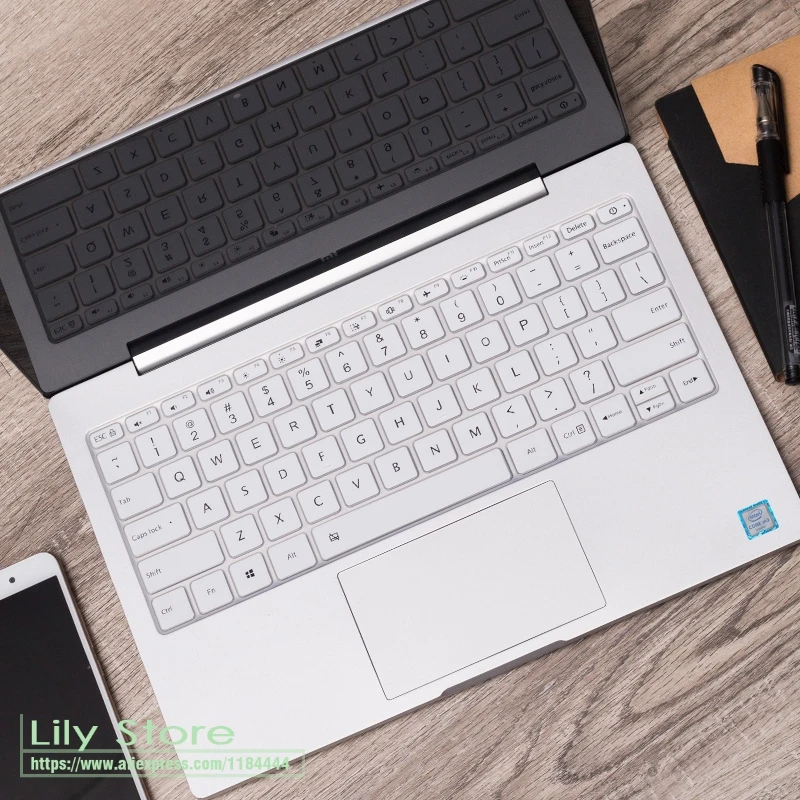 Цветной силиконовый чехол для клавиатуры Xiaomi Mi Notebook Air 13 3 защитная пленка дюймов