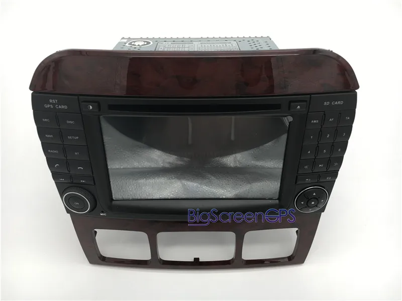 Cheap Android 7.1 Car CD DVD Player GP For Mercedes Benz S Class W220 1998-2005 S280 S320 S350 S430 S500 S600 Autoradio Stereo Unit 2