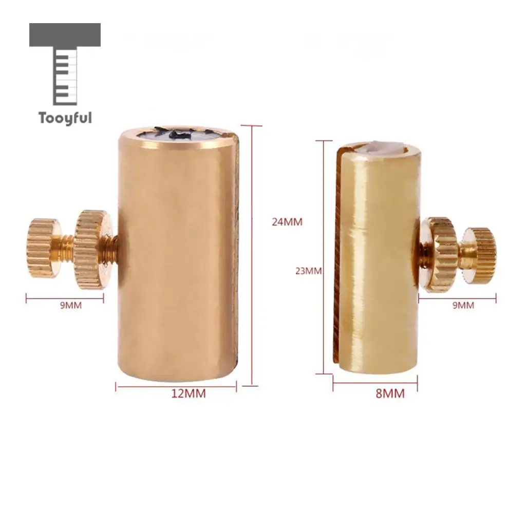 Tooyful Gold Brass Cello Wolf Tone Eliminator Tone Mute Suppressor for Cello Musical Instrument Parts Accessories