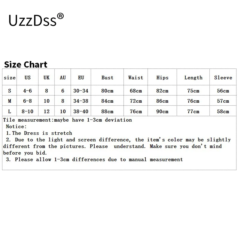 UZZDSS 2021 Новое поступление весеннее платье с длинным рукавом женское сексуальное