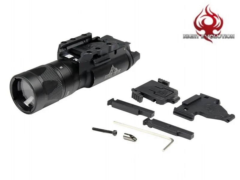 Ночная Эволюция страйкбола X300V Arma тактический пистолет светильник Softair Linterna оружейный пистолет Флэш-светильник охотничий светильник s NE01010