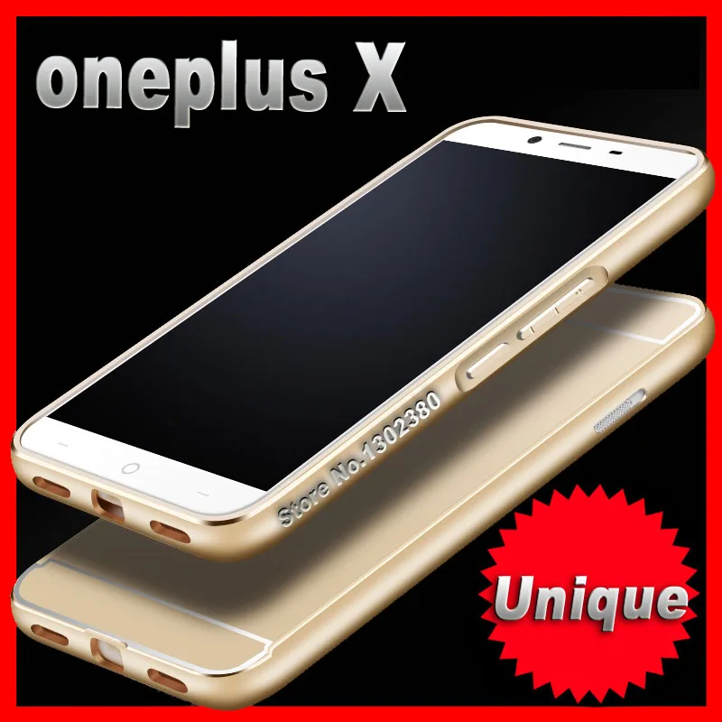 

Case For one Plus x case oneplusx Aluminum Metal Frame Acrylic Oneplus x NEW Cover