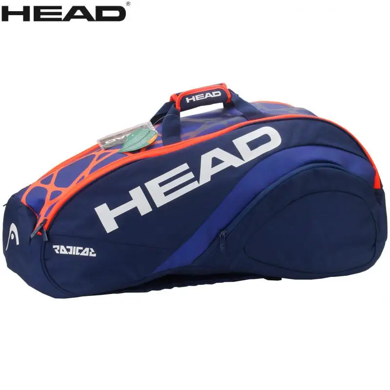 Новая теннисная сумка HEAD Мюррей спортивный рюкзак для ракетки спортивные сумки