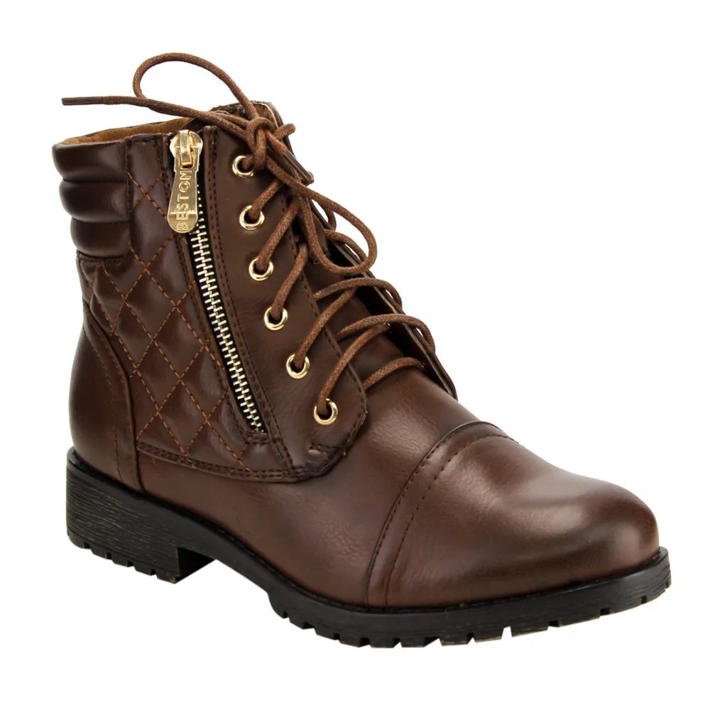 booties with zipper on side