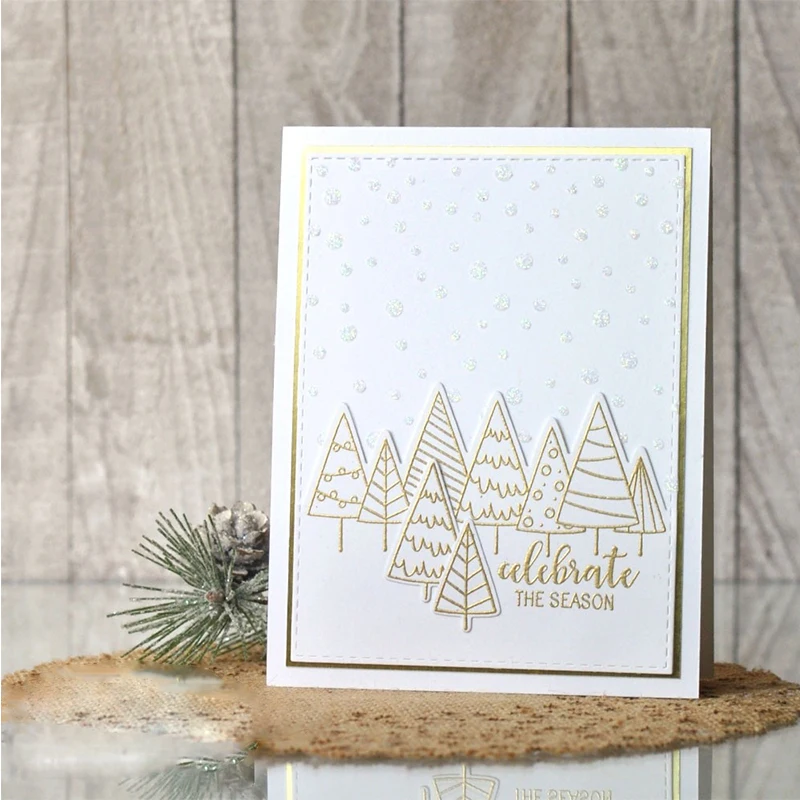 4x6in поздравления сезона прозрачный силиконовый штамп DIY Скрапбукинг/фотоальбом