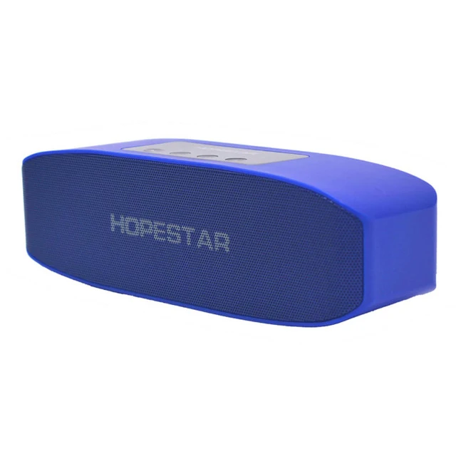 EStgoSZ HOPESTAR H11 Bluetooth динамик Hifi беспроводной Саундбар двойной бас стерео Поддержка USB TF AUX FM с зарядным устройством - Цвет: Синий