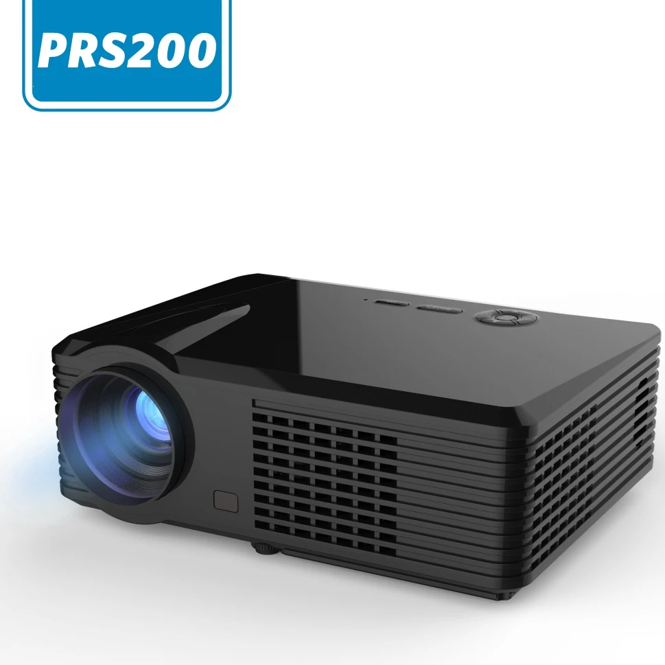PRS200 Home Theater 5500 lumens LED brightness Projector Support USB SD