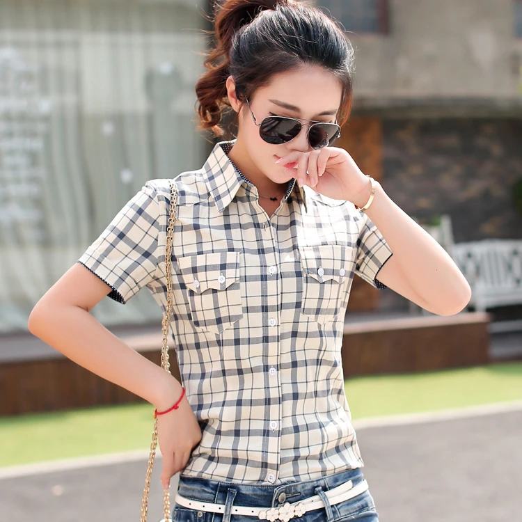 summer plaid shirts