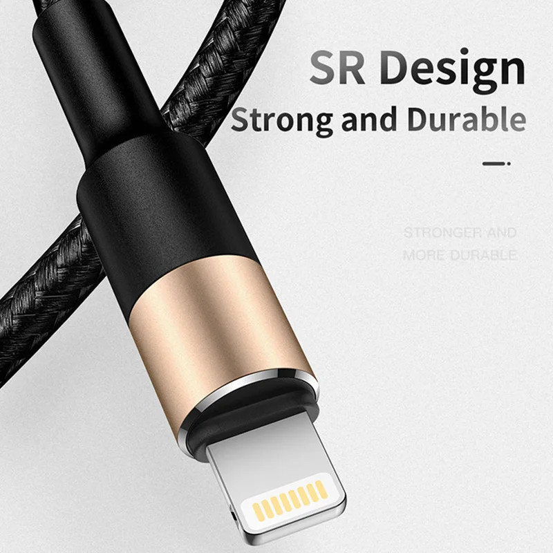 T-phox كابل يو اس بي ل فون XS ماكس XR X 8 7 6 6 s زائد 5 5 S SE سريع شحن شاحن البيانات الحبل الهاتف المحمول الكابلات